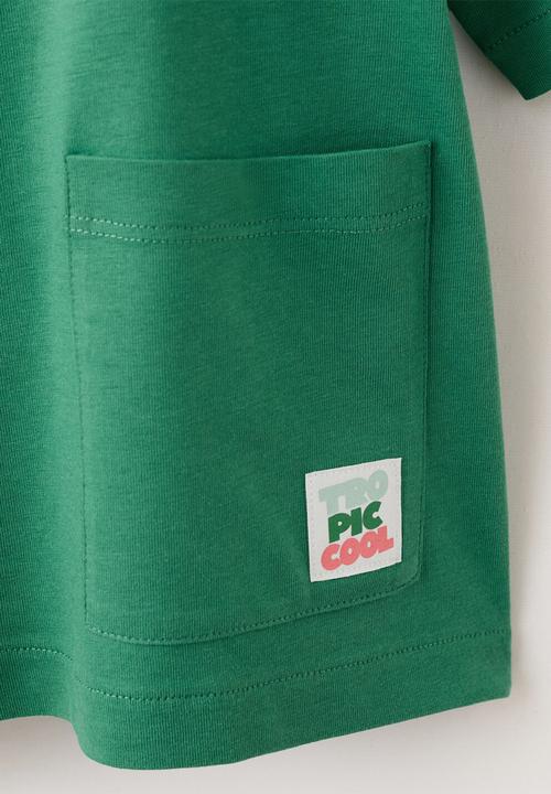 MANGO - T-Shirt Atropic - Green