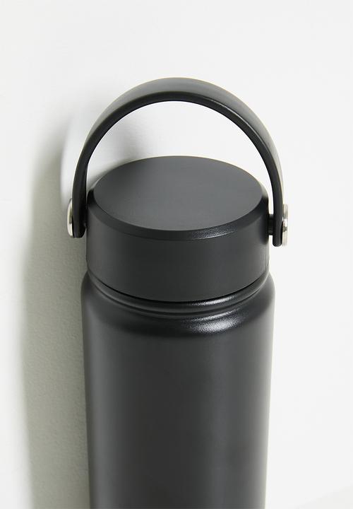Pop Candy - Water bottle with handle - black