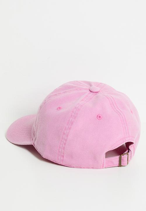 Pop Candy - Heart embroidered snapback - pink
