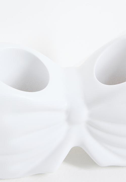 Pop Candy - Bow-shaped toothbrush holder - white