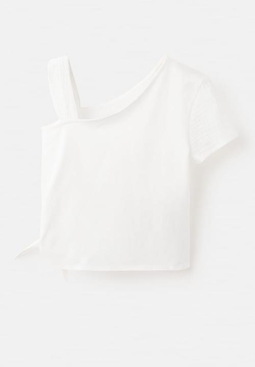 MANGO - T-Shirt Mati - White