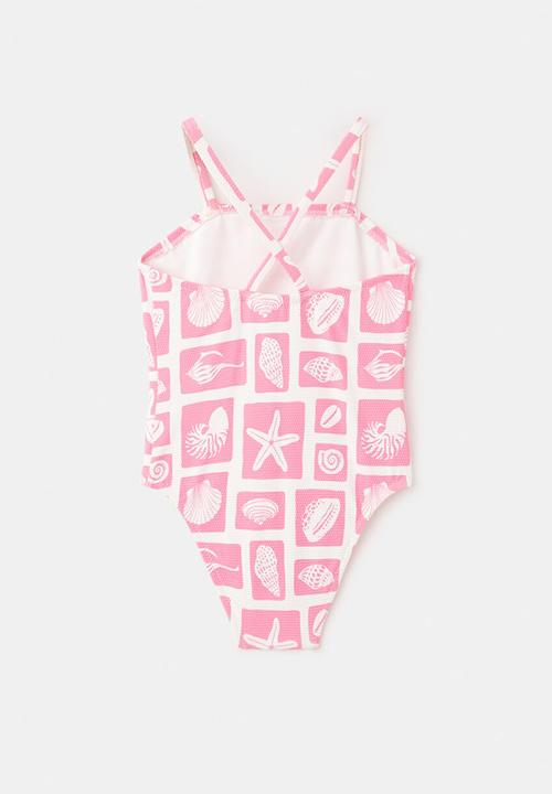 MANGO - Swimsuit Ponzabg - Pink