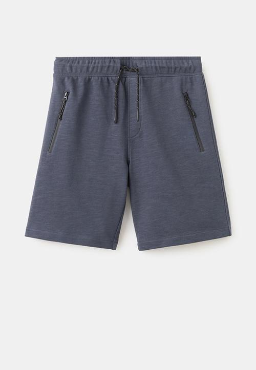 MANGO - Bermudas Slubzip - Charcoal