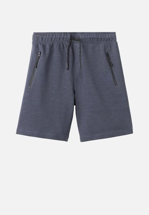 MANGO - Bermudas Slubzip - Charcoal