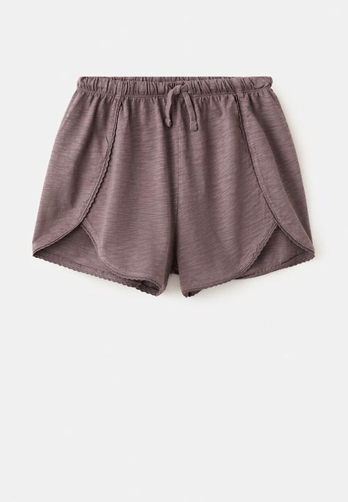 MANGO - Shorts Boho - Medium Purple