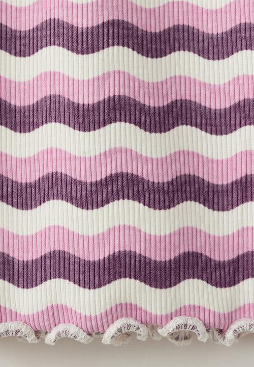 MANGO - T-Shirt Ondita - Light/Pastel Purple