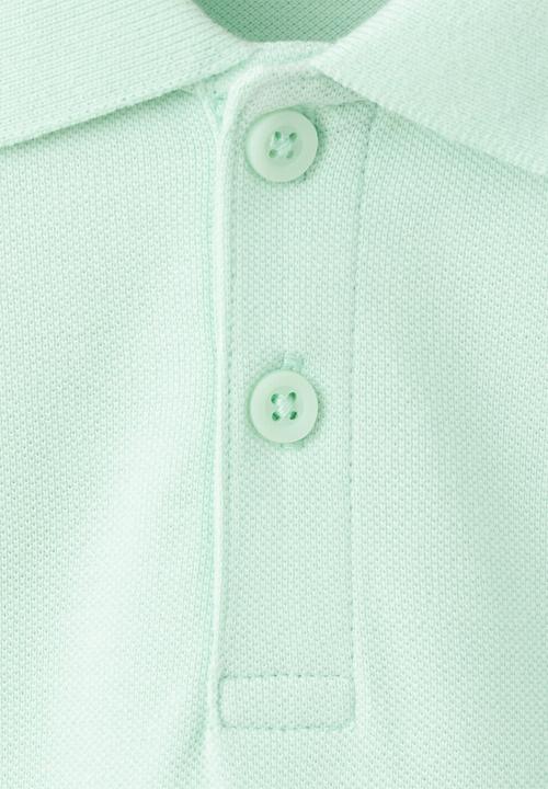MANGO - Poloshirt Javier - Light/Pastel Green