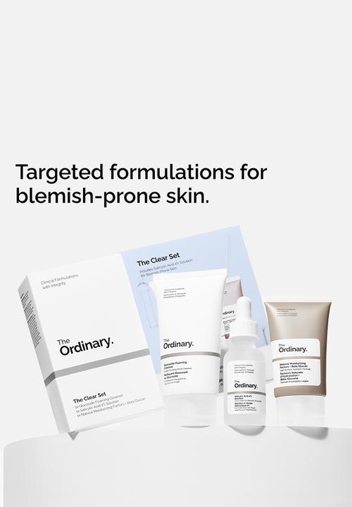The Ordinary. - TO Clear Set