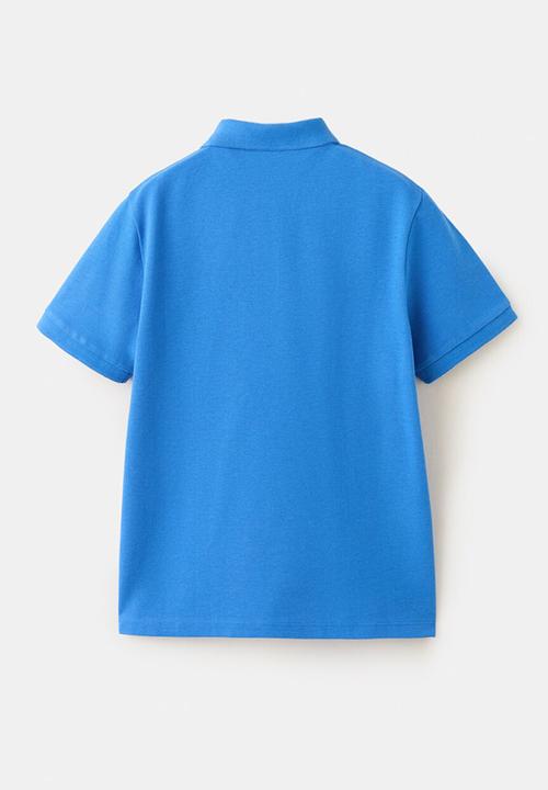 MANGO - Poloshirt Javier - Light/Pastel Blue
