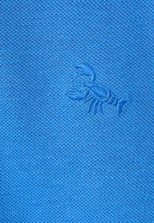 MANGO - Poloshirt Javier - Light/Pastel Blue