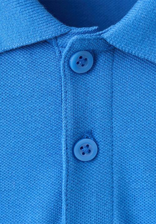 MANGO - Poloshirt Javier - Light/Pastel Blue