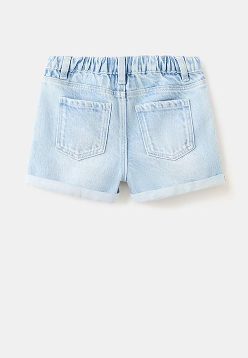 MANGO - Shorts NADI - Open Blue