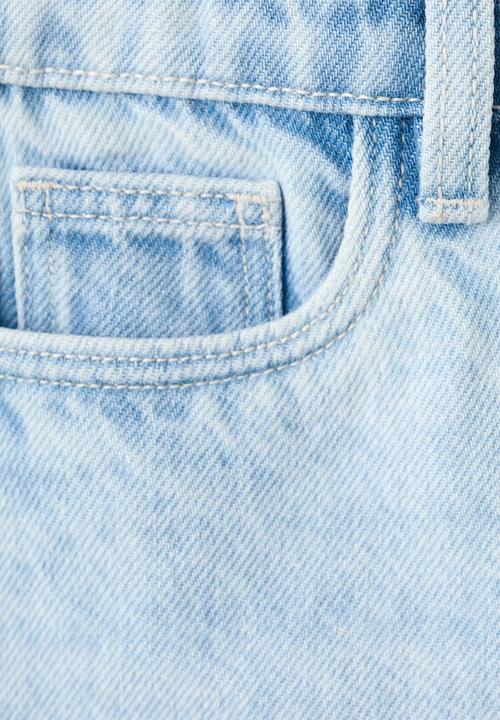 MANGO - Shorts NADI - Open Blue