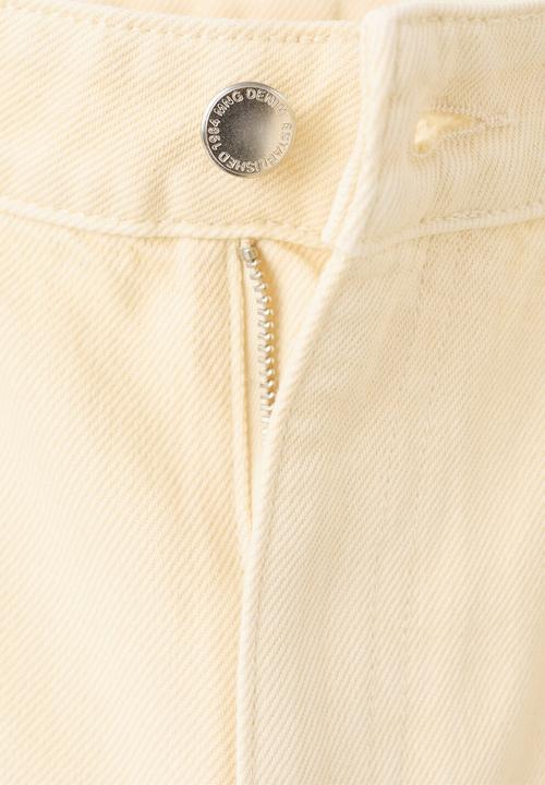 MANGO - Jeans doja - light/pastel yellow