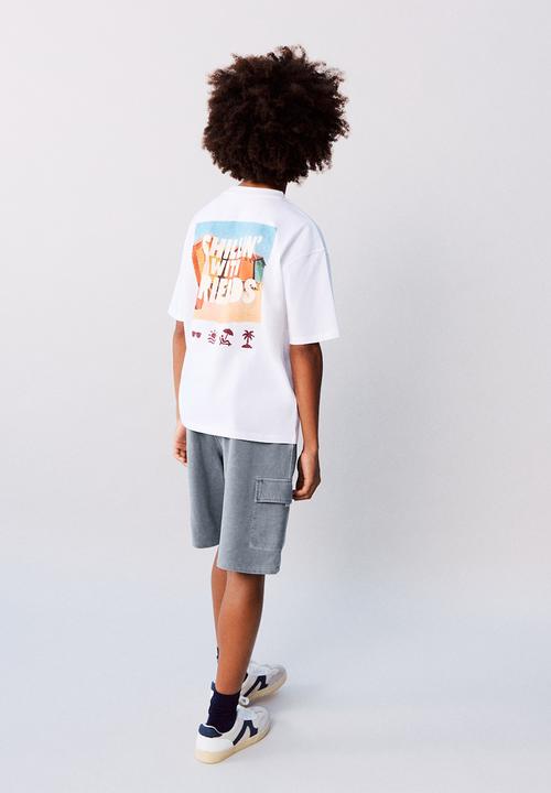 MANGO - SHORTS A2OCEAN - MEDIUM BLUE