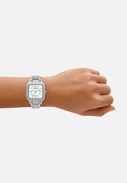 Armani - Armani AR11742 Three-Hand Watch - Silver