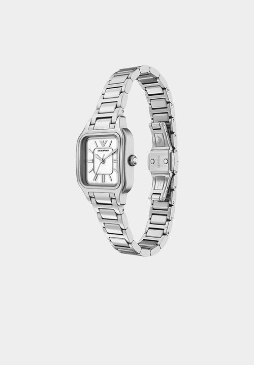 Armani - Armani AR11742 Three-Hand Watch - Silver