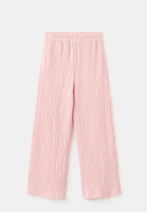 MANGO - Trousers LOLASET - Pink