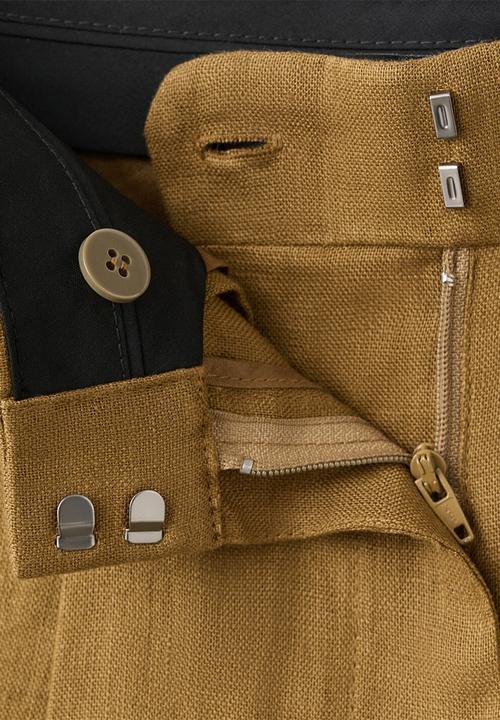 MANGO - Trousers tempoli - dark green