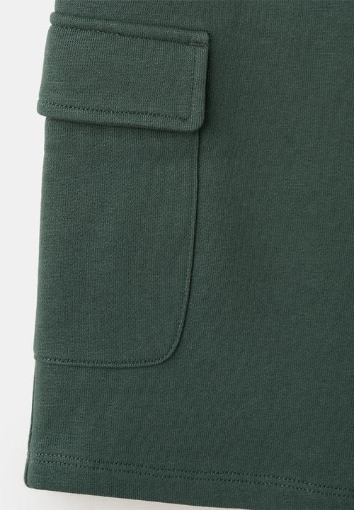 MANGO - Bermudas CARGO - Green