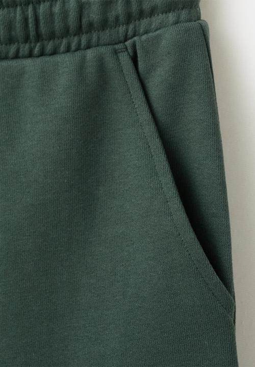 MANGO - Bermudas CARGO - Green
