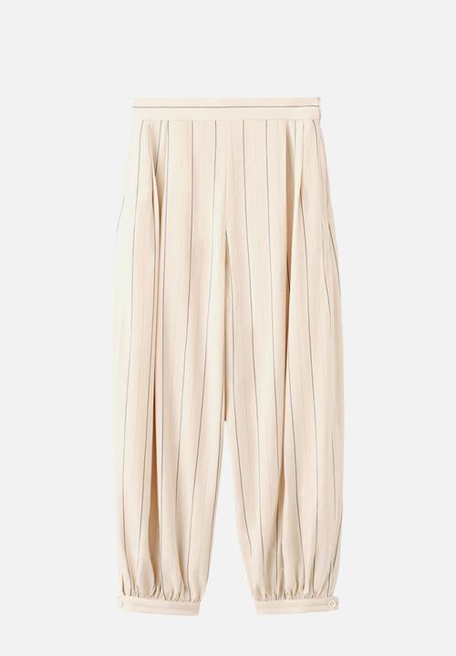 MANGO - Trousers malta - light beige