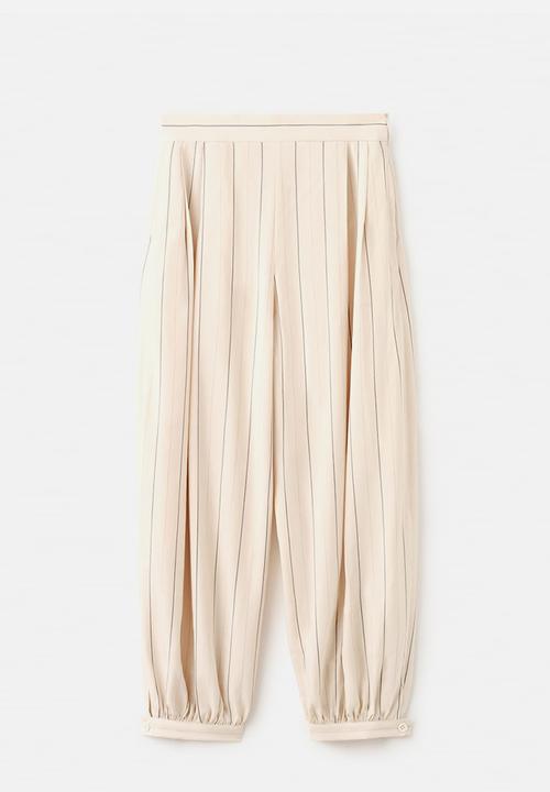 MANGO - Trousers malta - light beige