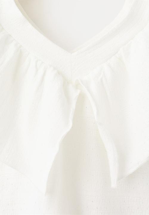 MANGO - Dress BLANQUI - White