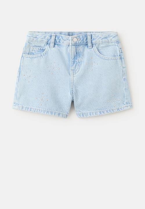 MANGO - Shorts bright - light-pastel blue
