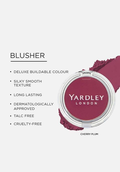 Yardley London - Blusher - Cherry Plum