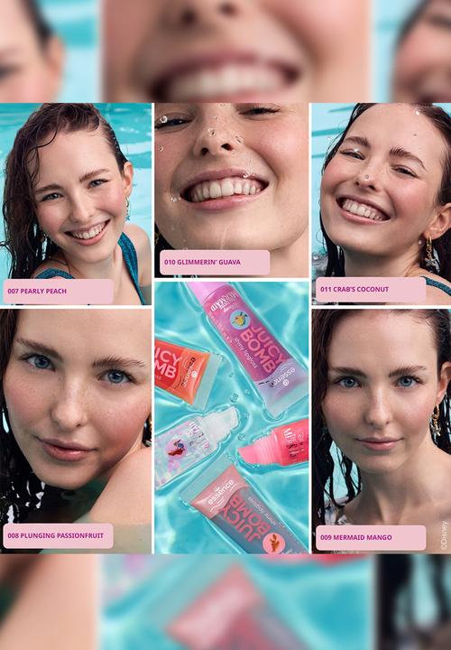 essence - Disney THE LITTLE MERMAID Juicy Bomb Shiny Lipgloss Crew
