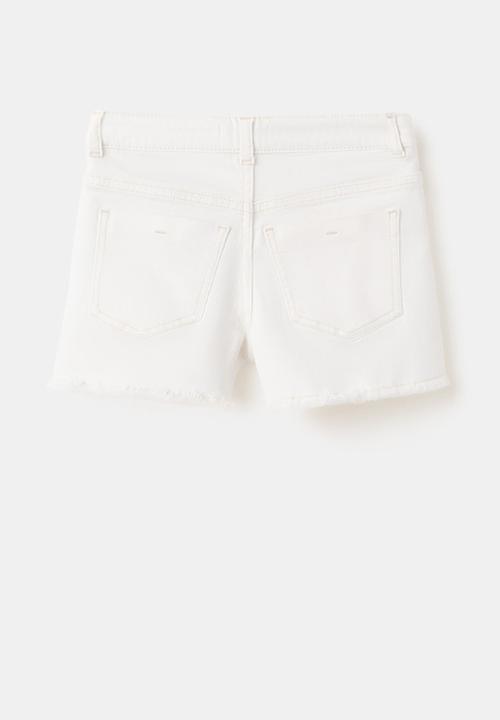 MANGO - Shorts Patri - White