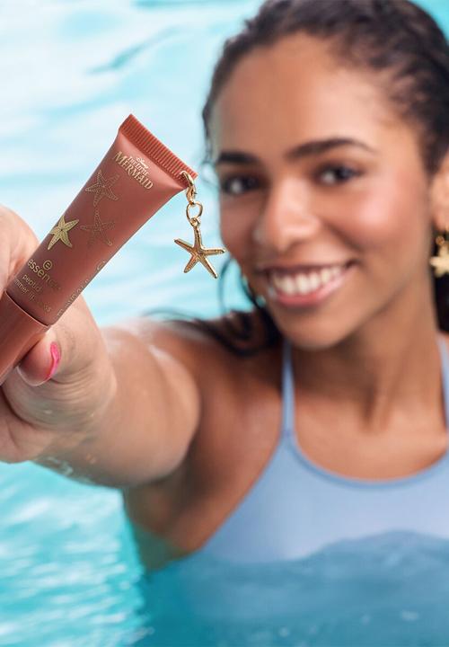 essence - Disney THE LITTLE MERMAID Peptide Shimmer Lipgloss - 02 Seaside Romance
