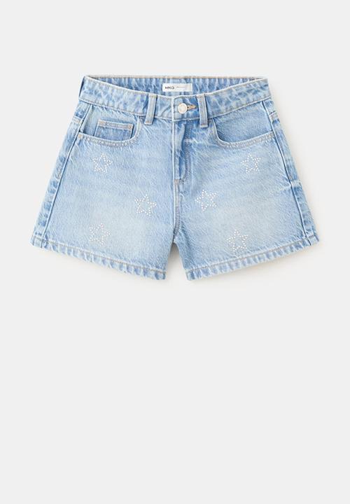 MANGO - Shorts CHELSITA - Open Blue