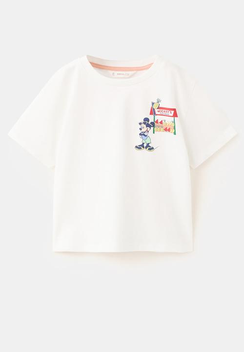 MANGO - T-Shirt Mimouse - White
