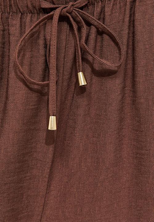 New Look - Faith fantasy toggle wl trouser - brown