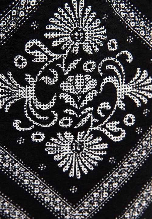 New Look - Lottie tile honor crop - black