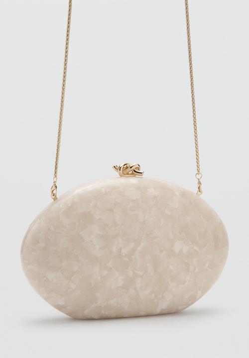 MANGO - Nudo Handbag - Light Beige