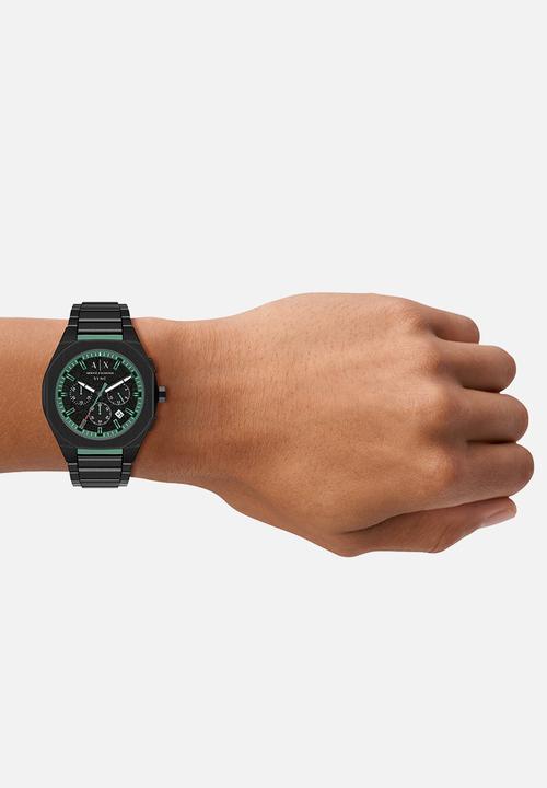 Armani Exchange - Armani Exchange AX4294 Sync Chronograph Watch - Black