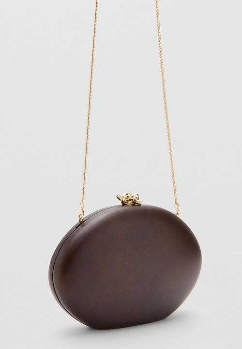MANGO - Bag Mch Nudow - Dark Brown
