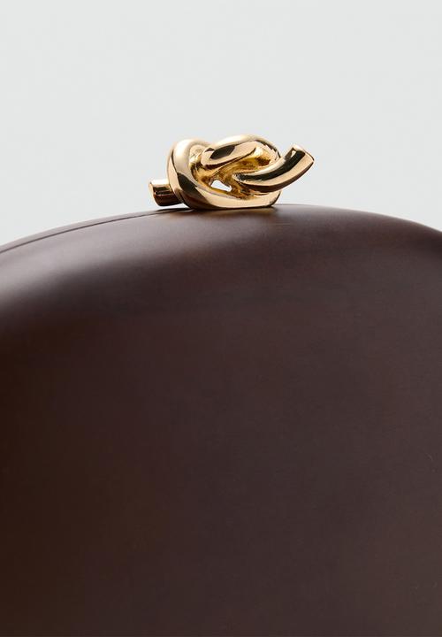 MANGO - Bag Mch Nudow - Dark Brown