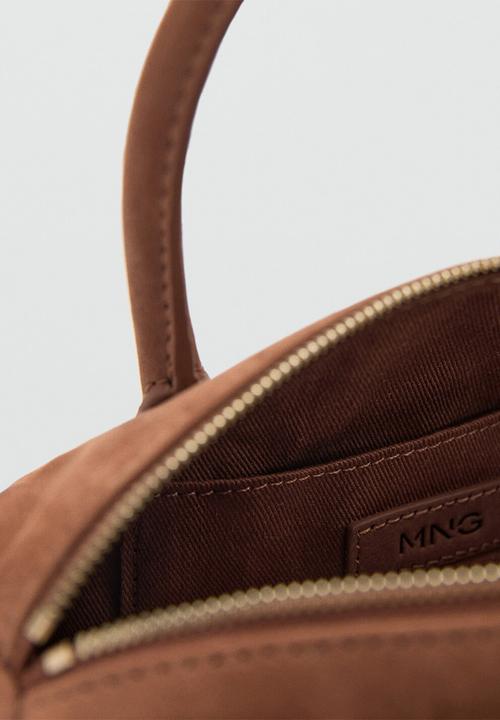 MANGO - Blanes Handbag - Brown