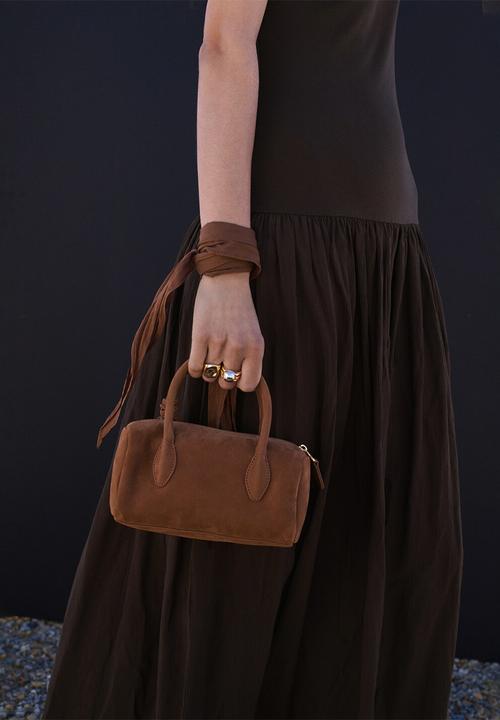 MANGO - Blanes Handbag - Brown