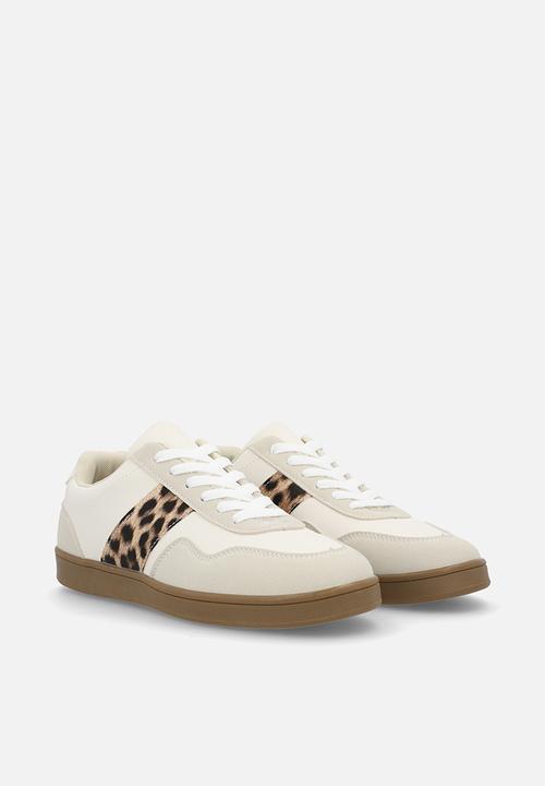 Pop Candy - Gum sole sneakers - white / beige
