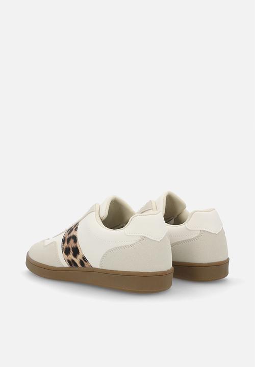 Pop Candy - Gum sole sneakers - white / beige