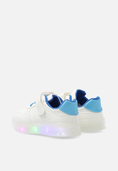 Pop Candy - LED sneakers - white / blue