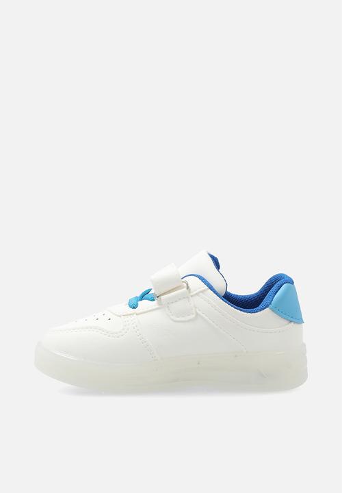 Pop Candy - LED sneakers - white / blue