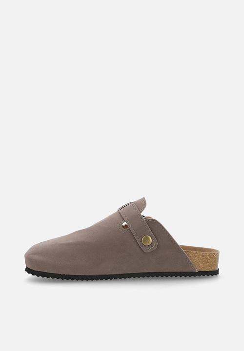 Pop Candy - Mules with buckle - taupe