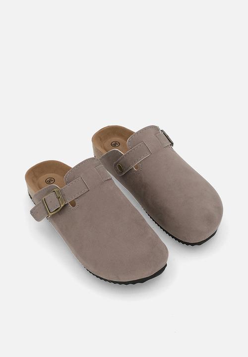 Pop Candy - Mules with buckle - taupe