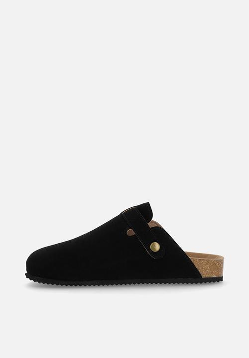 Pop Candy - Mules with buckle - black